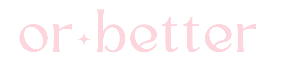 or better marketing agency - pink logo